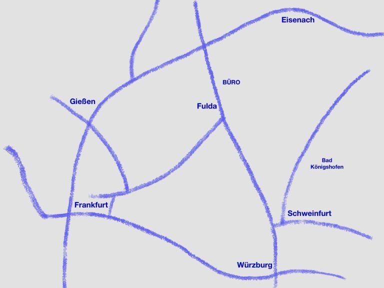 Entwurfsskizze zu einem Verkaufsexposé